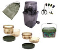 NGT Baiting Set inkl. Ködernadel, Eimer, Glug Becher, Dry Bag und Bait Crusher