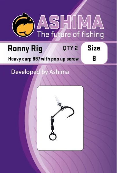 Ashima Heavy carp Ronny Rig 887