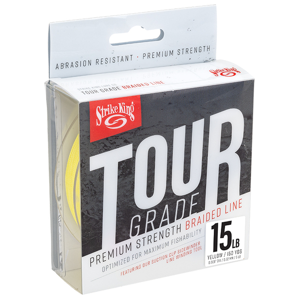 Strike King Tour Grade Braid Yellow (140m)