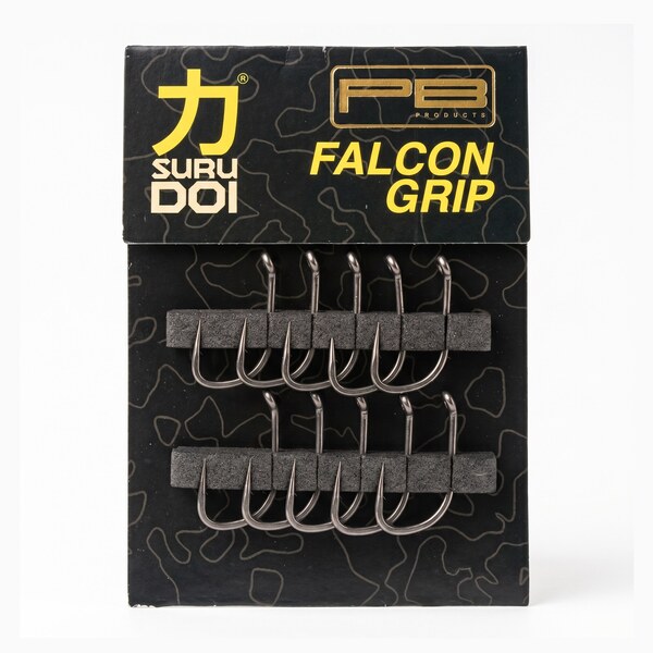 PB Products Surudoi Falcon Grip Hook PTFE Karperhaken (10pcs)