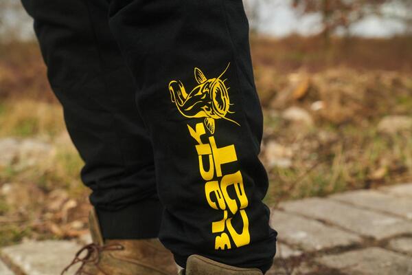 Black Cat Black Joggers