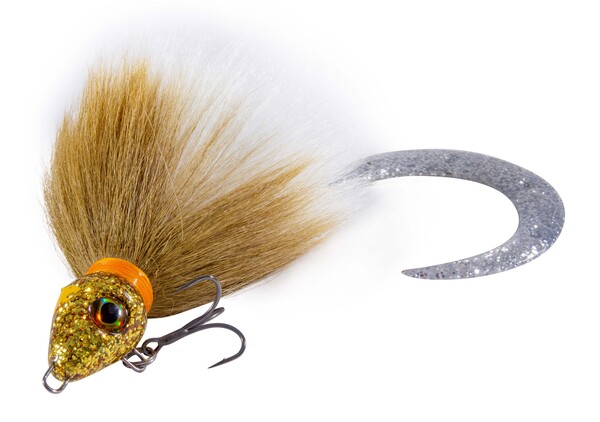 Grayton Buck-Bug Bucktail Jig S 19cm (40g) - Gold Squirrel