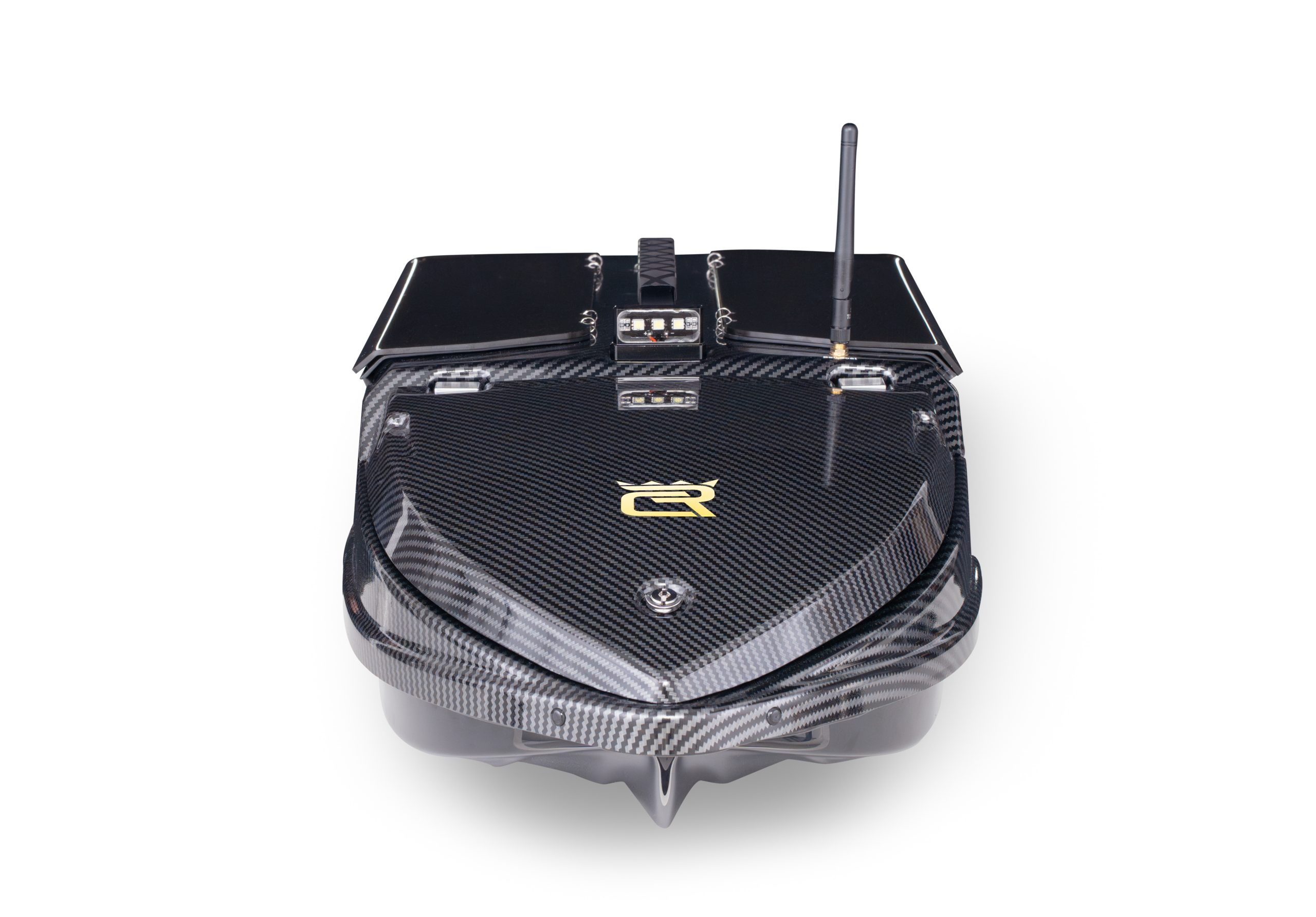 DXDRT Barco Cebador Carpfishing GPS,Barco de Cebo de Pesca Teledirigido 500M com Control de Crucero e Retorno Automático,Barco Cebador Pesca con 3 Contenedores Separado para Lagos y Mar,5200mAh