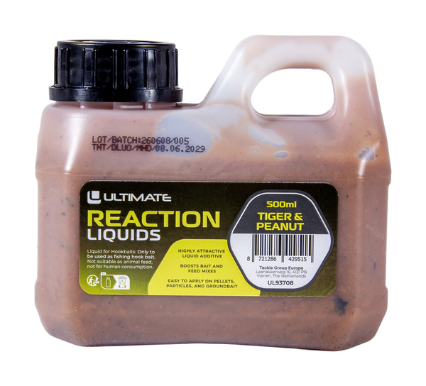 Ultimate Reaction Liquid Tiger & Peanut (500ml)