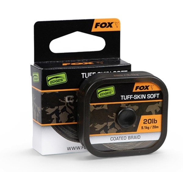 Fox Edges Tuff-Skin Soft Gecoat Onderlijnmateriaal (20m)