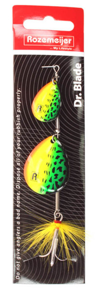 Rozemeijer Dr. Blade Tandem Spinner #3 & #5 (10g) - Speckled Fire Tiger