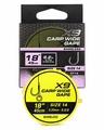 Matrix X9 Carp Wide Gape Bait Band 45cm (8pcs) - 0.20mm/Size 14