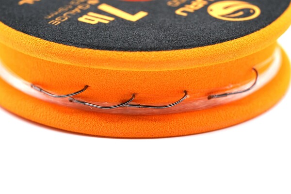 Guru LWGF Ready Rig Barbed Feeder Onderlijnen 1m (8pcs)