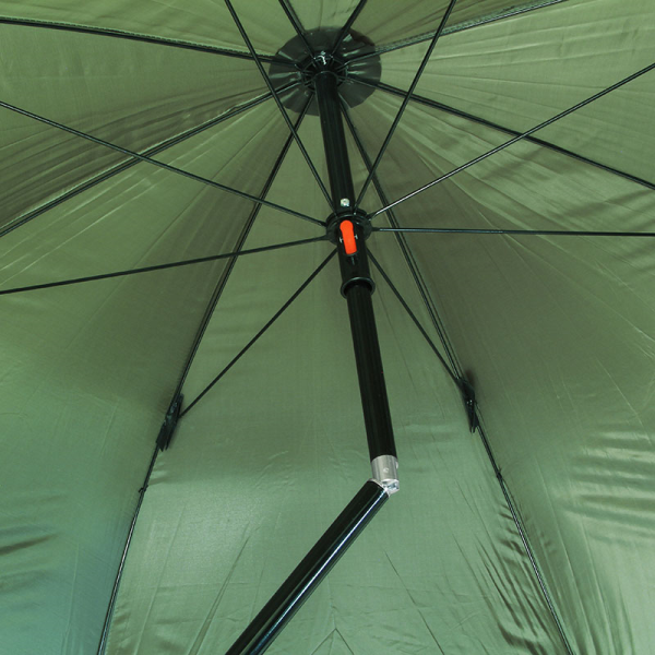 NGT Brolly with tilt function and side sheet GRN