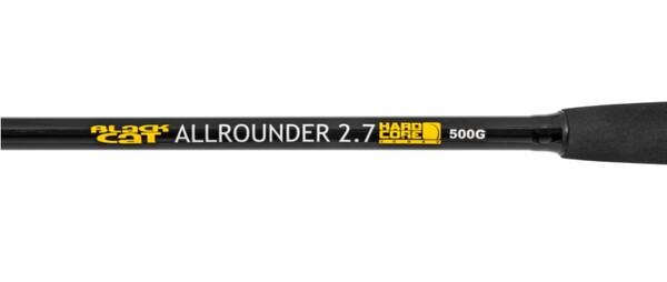Black Cat Hard Core Combo de Pesca de Siluro Allround 2,70 m (500 g)