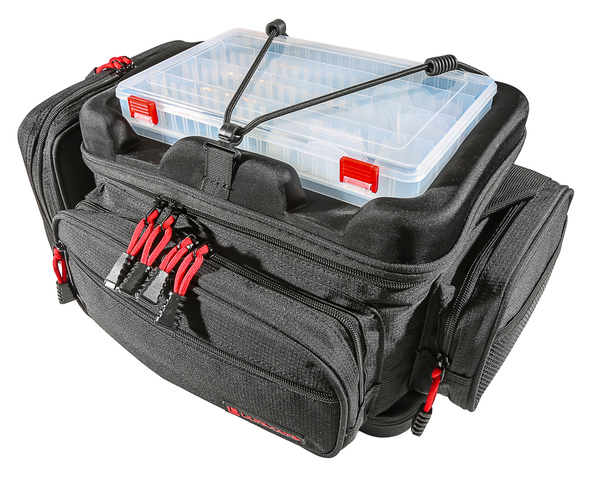 Ultimate Hardtop Tactic Lure Bag (Incl. 5 Tackleboxen + Pouch!) - Medium