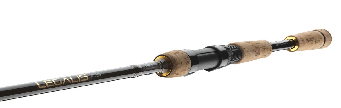 Daiwa Legalis Spin – Canne à Pêche Carbone HVF 2.10m/2.40m/2.70m – Anneaux Oxyde Titane, Poignée EVA, Puissante Et Légère