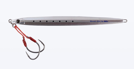 Mustad Mezashi Slim Jig Pilker 14.5cm (60g) Shirasu Glow