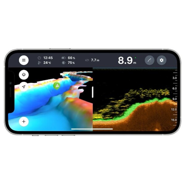 Deeper Power Bundle Fishfinder/Dieptemeter (Incl. Opvouwbaar Zonnepaneel)