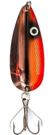 Cucchiaino Fladen Piker Weedless Copper/Red 25g