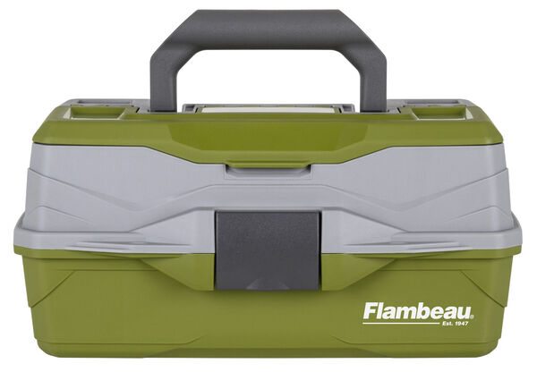 Flambeau Classic Fishing Tray - Classic 1-Tray Green