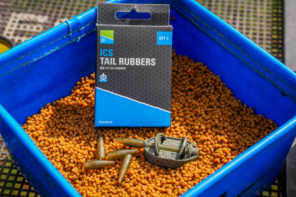 Preston ICS Tail Rubbers (5 Stuks)