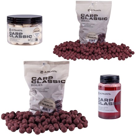 Ultimate Carp Classic Garlic Baits Pack