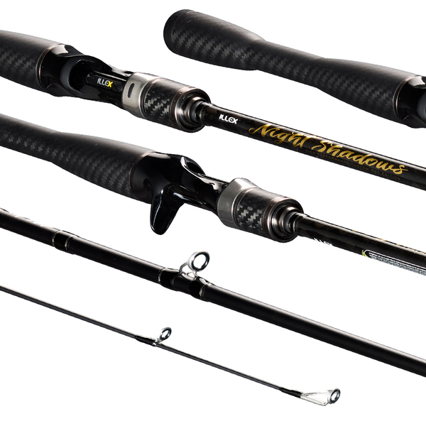 Canne baitcasting Night Shadows B 210 ML-M Power Finesse Illex 2.10m (5-18g)