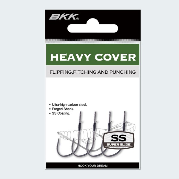 BKK Heavy Cover Flipping Hook (4 pieces)