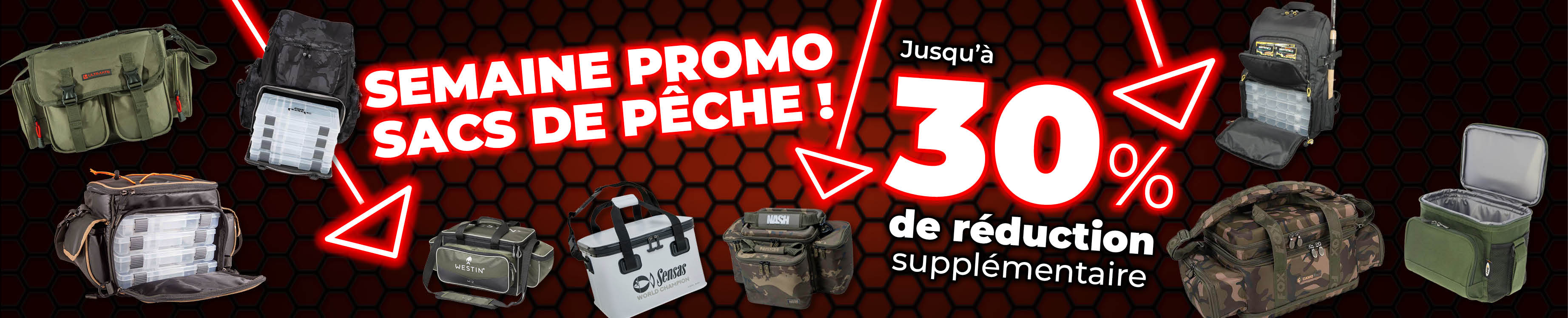 Weekactie Topbanner: Tot 30% Vistassen