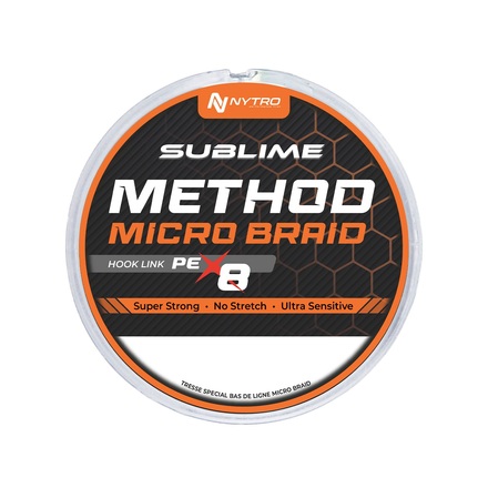 Bas de ligne Nytro Sublime Pe-X8 Method Microbraid (50m)