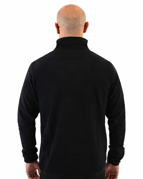 Guru 1/4 Zip Fleece Black Visvest