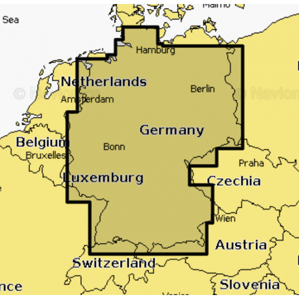 Navionics+ Kaarten SD/MSD Card - Germany Inland