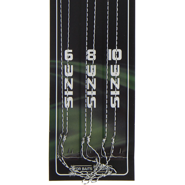 Angling Pursuits Sixpack Hair Rigs 15lb Size 6 / 8 / 10