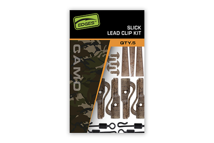 Fox Edges Camo Slik Lead Clip Kit (5 Stuks)