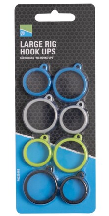 Preston Rig Hook Up's Large (8 Stuks)