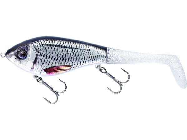 Westin Swim Tail Suspending 1 Body 2 Tails 12cm (62g) - Real Roach