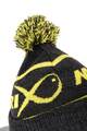 Matrix Lime & Grey Bobble Hat