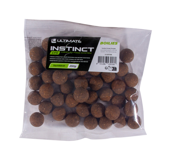 Ultimate Instinct CFS Boilies Squid & Krill 20 mm (250 g)