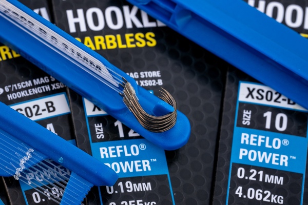 Preston Mag Store Hooklength Onderlijn Weerhaakloos 15cm (8 Stuks)