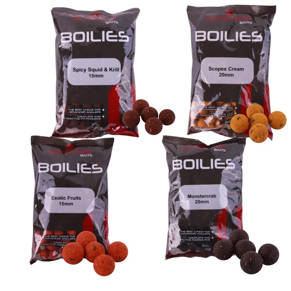 Ultimate Baits Boilie Pack 4kg