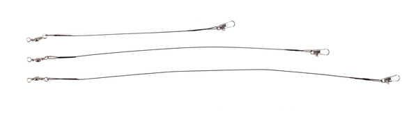 Fish4all Steel Wire Leaders (72 pieces)