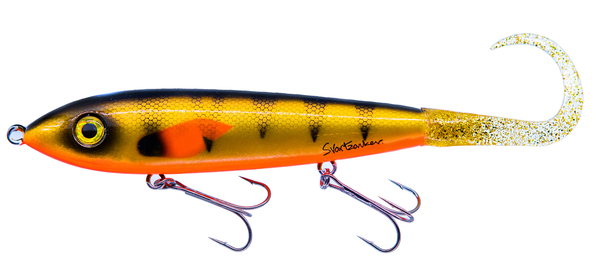 Svartzonker Big McTail Jerkbait 26cm (102g) - Orange Belly Perch