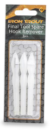 Iron Trout Final Tool Spare Hook Remover Hakensteker (3pcs)