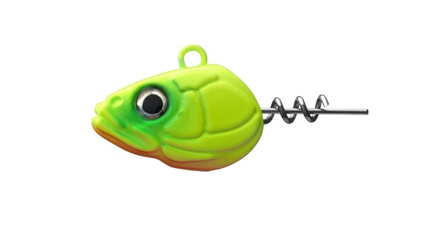 Daiwa PX Pelagic Screw-Head Jig (Bezołowiowe) (50g) - Chartreuse