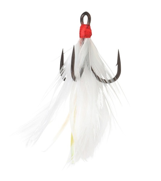 Hameçon Triple Gamakatsu GF Feathered-Treble MH W+T (2 pièces)