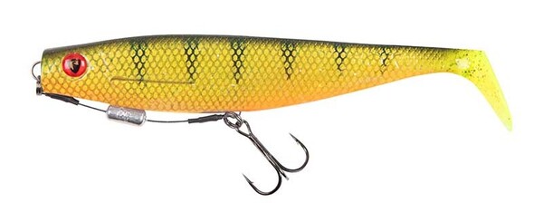 Fox Rage Pro Shad Loaded 14cm 24g - UV Natural Perch