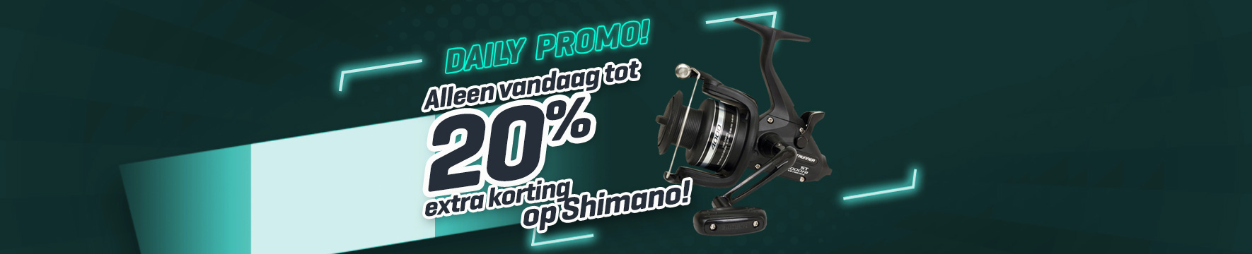 Topbanner: Tot 20% Shimano