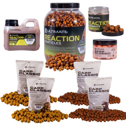 Ultimate Baits Carp Tigernuts/Boilies Weekend Pack