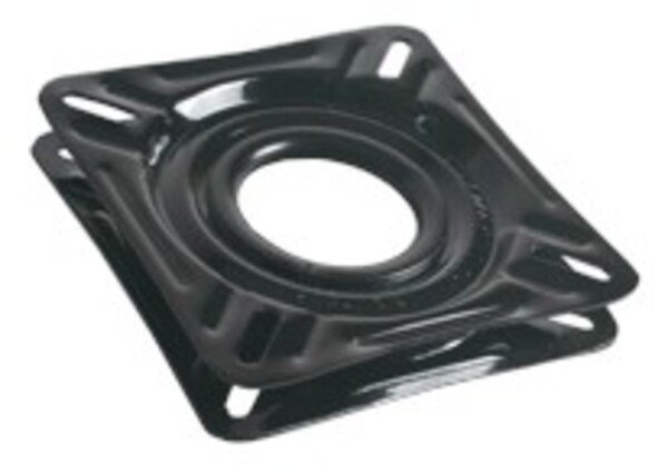 Springfield Lackierte Stahl-Drehplatte Ohne Verriegelung Schwarz