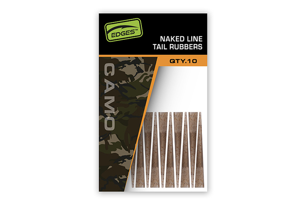 Fox Edges Naked Line Tail Rubbers (10 Stuks)