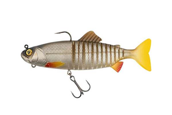 Fox Rage Jointed Replicant Shad 20cm - Silver Ghost