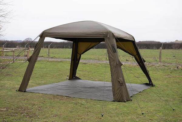 Fox Air Frame Social Shelter Aufbklasbares Karpfenzelt(3.5x3.5m)