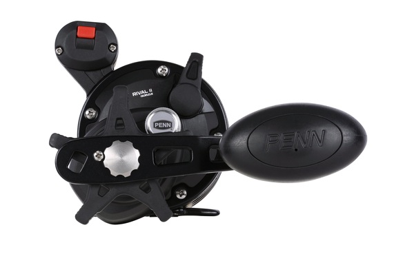 Penn Rival Carrete Nivel de Viento II para Pesca de Mar, Manivela Izquierda