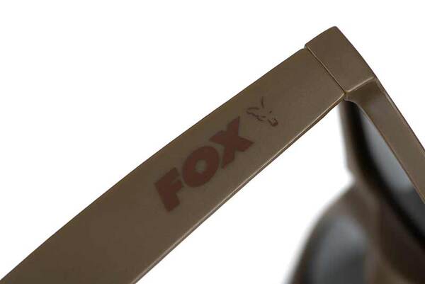Fox Avius Trans Khaki Gepolariseerde Zonnebril - Green Lens